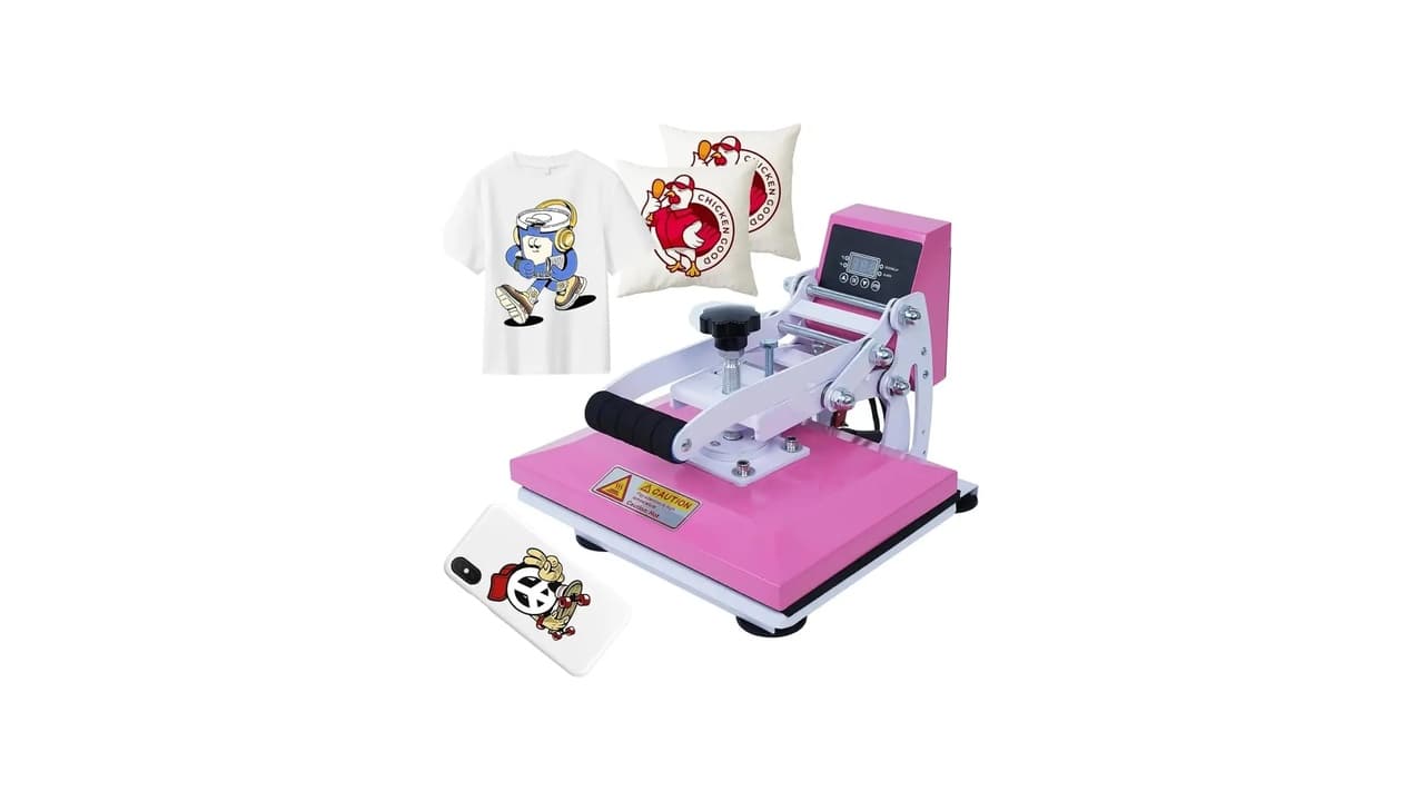As 10 Melhores Máquinas de Estampar Camiseta para Personalização Profissional