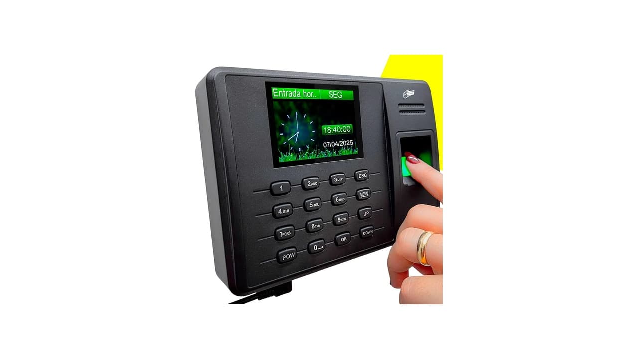 Melhor Relógio de Ponto: 7 Opções com Biometria e USB