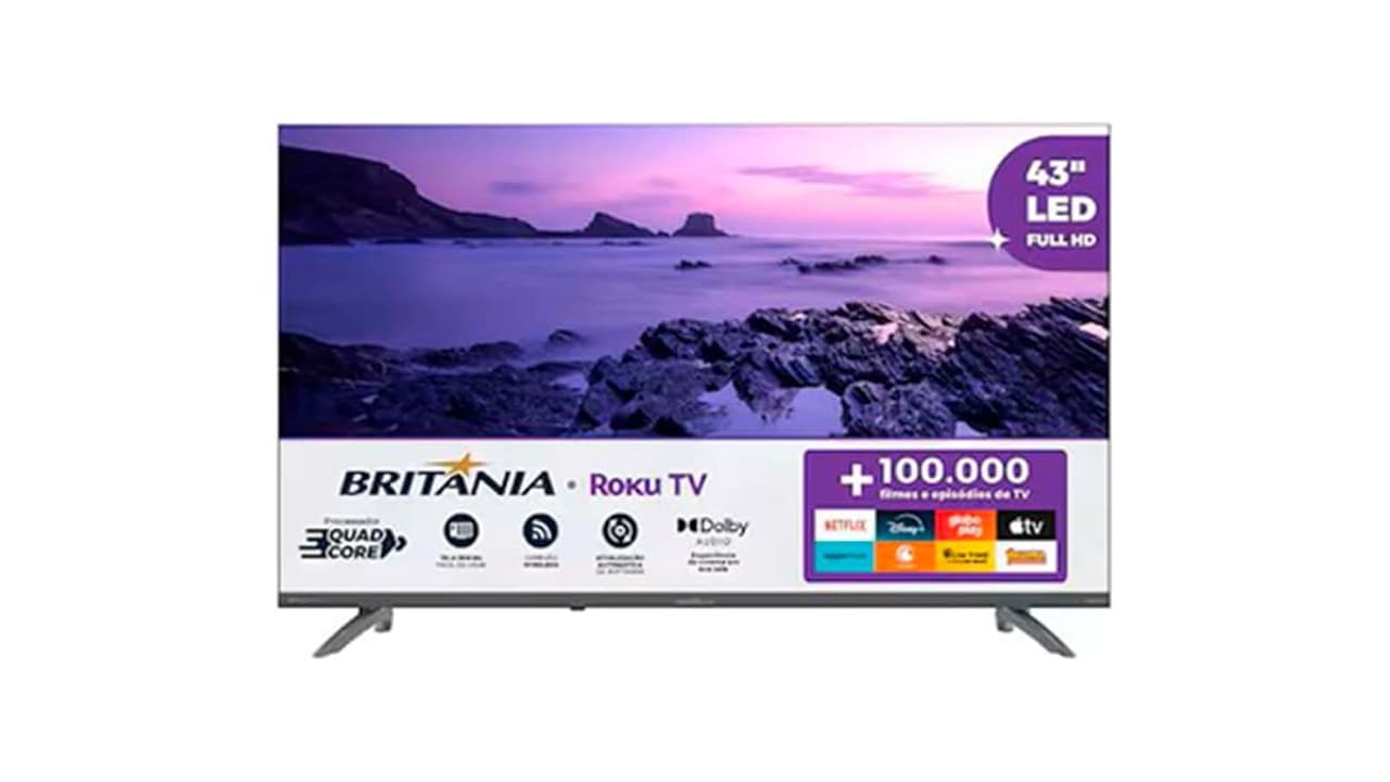 Melhor TV 43 Polegadas para Jogos: 7 Modelos com Baixo Lag e 4K