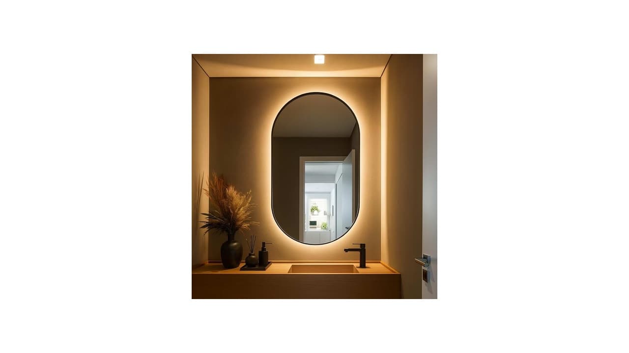 Melhor Espelho com LED: 10 Modelos que Transformam Banheiros e Quartos