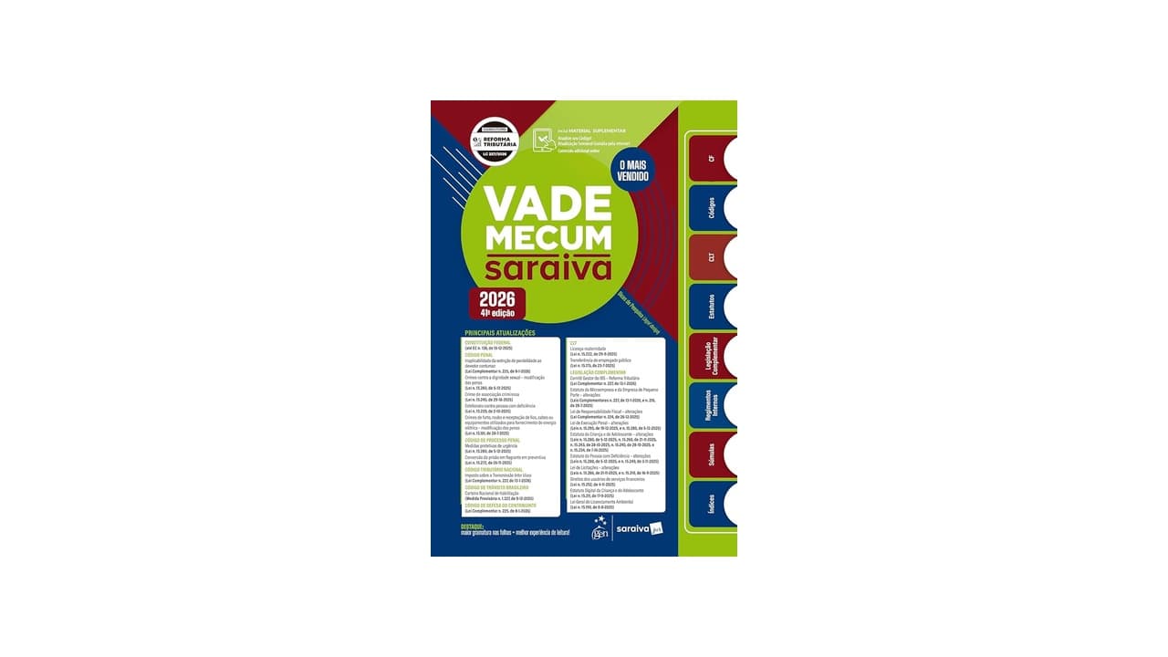 Melhor Vade Mecum: 6 Opções para Advogados e Estudantes